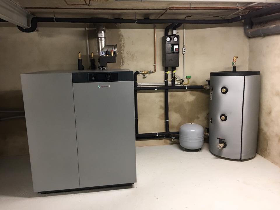 Étape 1 - Ancienne chaudière fioul