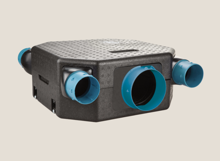 Caisson d'échangeur thermique pour VMC Double Flux