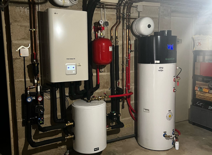 Étape 3 - Installation de la pompe à chaleur