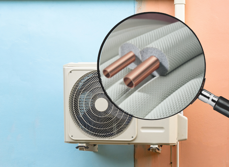 Liaisons frigorifiques pour PAC Air-Air