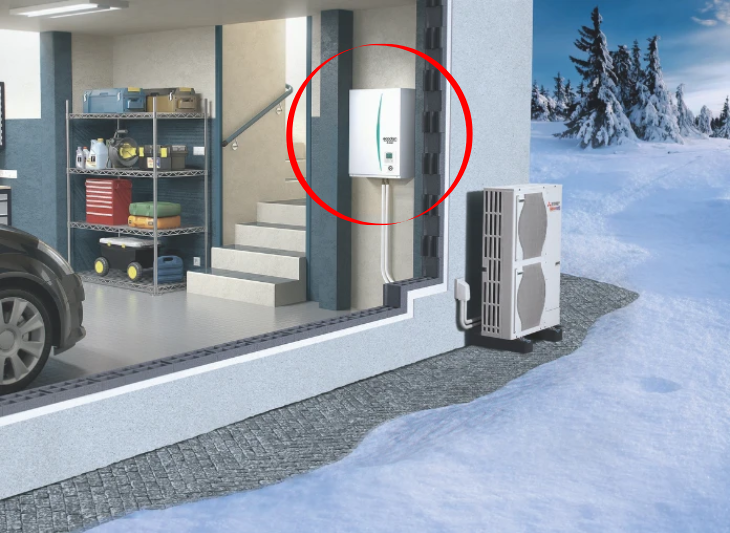 Module hydraulique intérieur d'une PAC