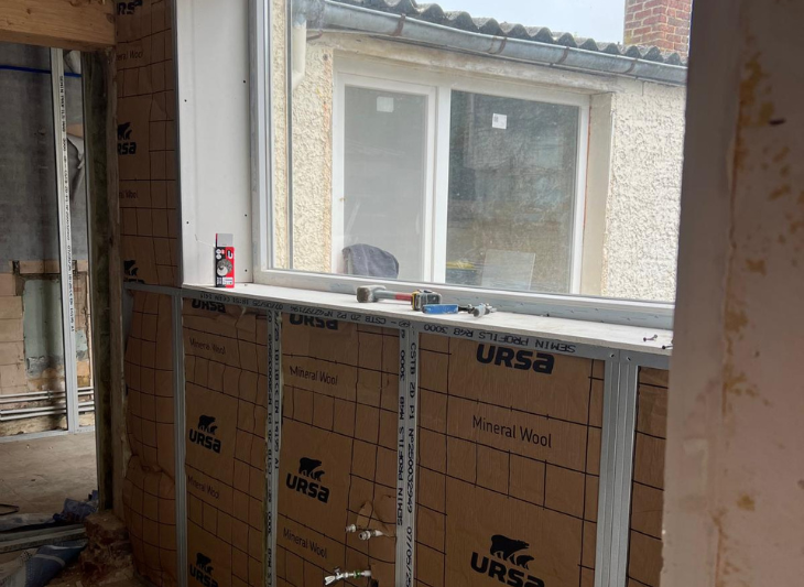 Étape 3 - Insertion de l'isolant